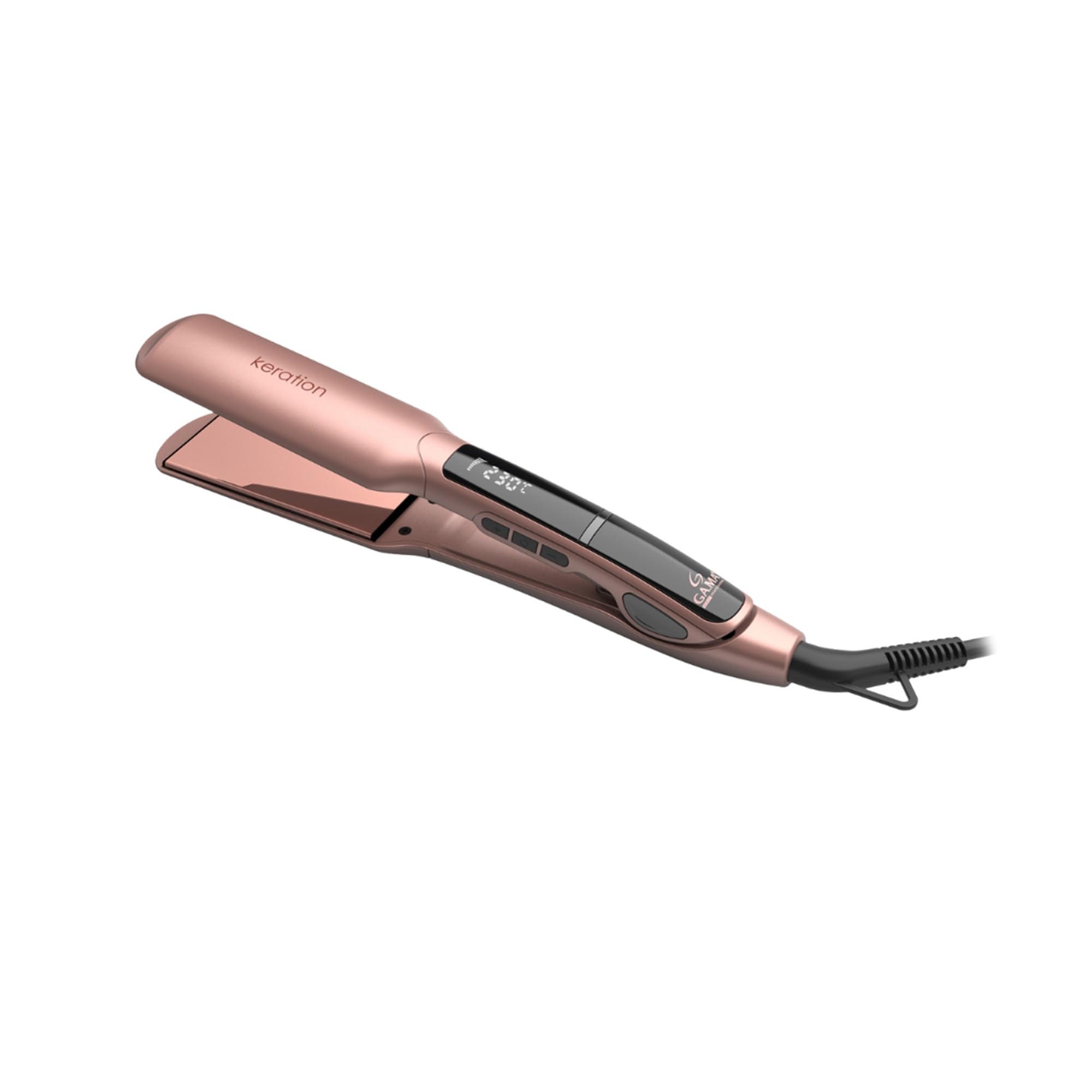 GA.MA ITALY PROFESSIONAL GAMA Professional Piastra Capelli Keration X-Wide Digital Lisciante 230°C — immagine 2 di 3