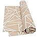Telo Arredo Copri Tutto Cotone Copridivano Letto Poltrona Mod.GRAN FOULARD dis.10A 270X280 BEIGE