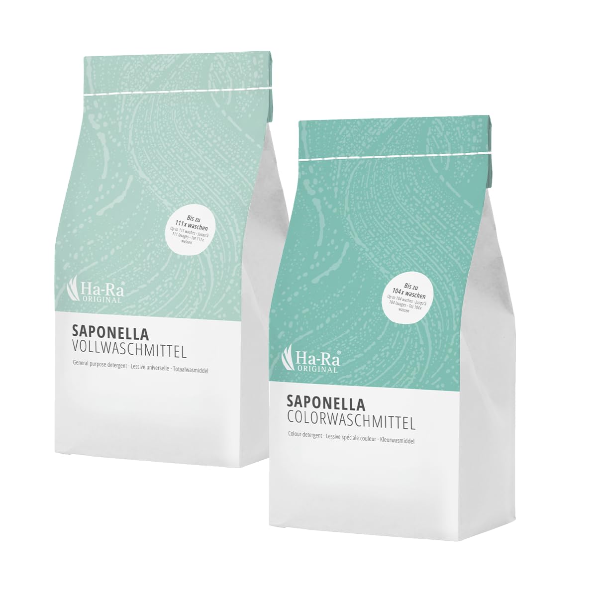 Saponella Ha-Ra - Detersivo concentrato, 2 x 4,5 kg