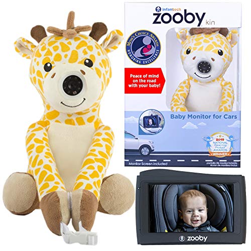 zooby kin Quick Glance Wireless Video Baby Monitor for Car, Home, Anywhere! Truly