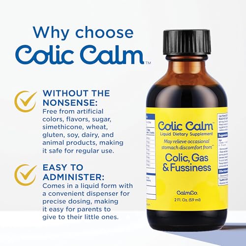Colic Calm 313992001017 Gripe Water, Colic & Infant Gas Relief Drops thumb #4