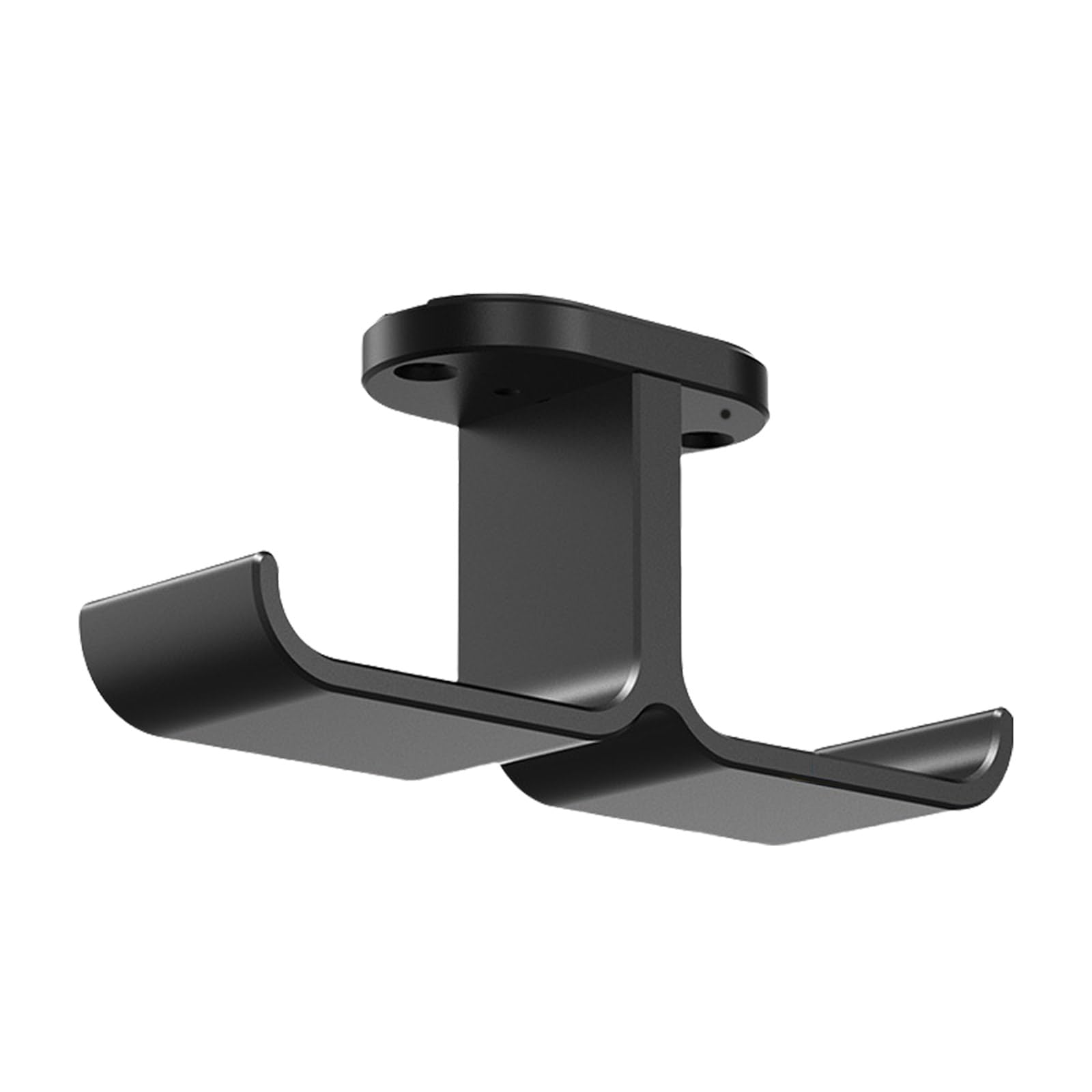YROHGKPN Aluminum Alloy Twin Headphone Stand Metal Headphone Hanger Rack Multifunctional Desk Holder Metal Hook