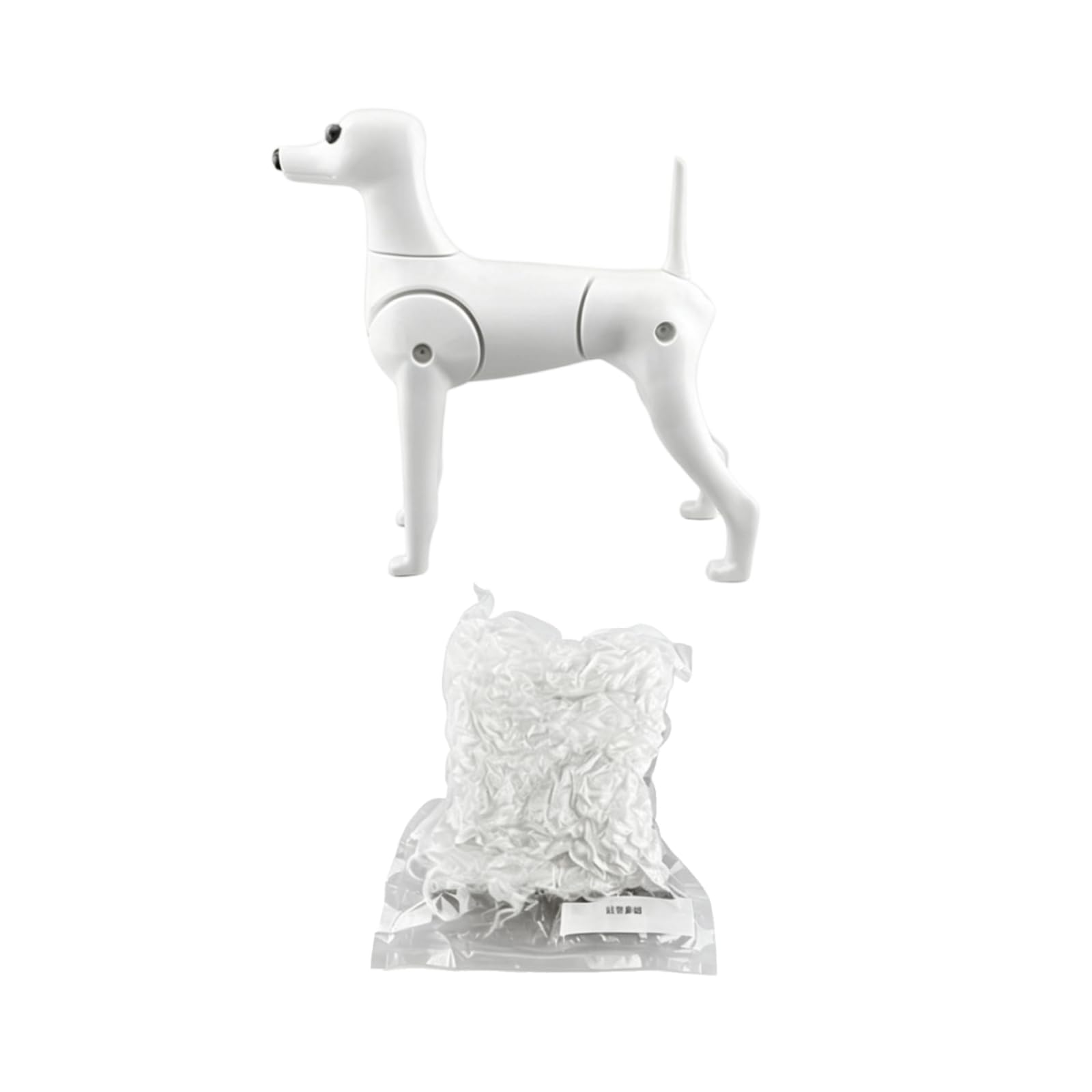 Mannequin de Toilettage Canin Mannequin Chien Modèle d'Entraînement Figurine Articulée Squelette Réglable Matériau Robuste Adapté aux Démonstrations , Style to 3