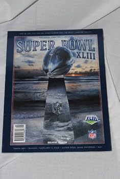 Paperback Official SuperBowl XLIII Program Book