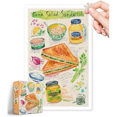 PieceRelax 1000 Piece Tuna Salad Puzzle Cover