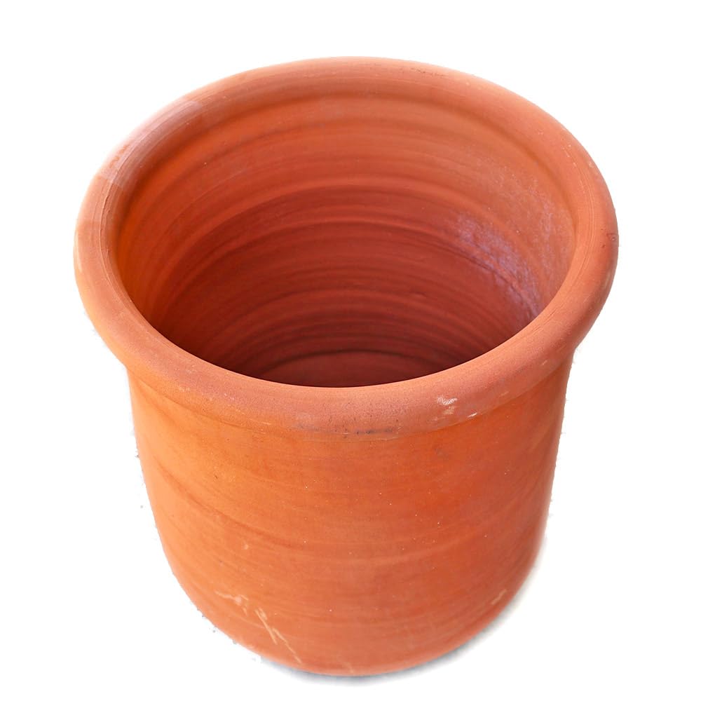 Vaso Marocchino in Terracotta Artigianale H 48/50 cm Diam 33/35 cm Peso 14kg