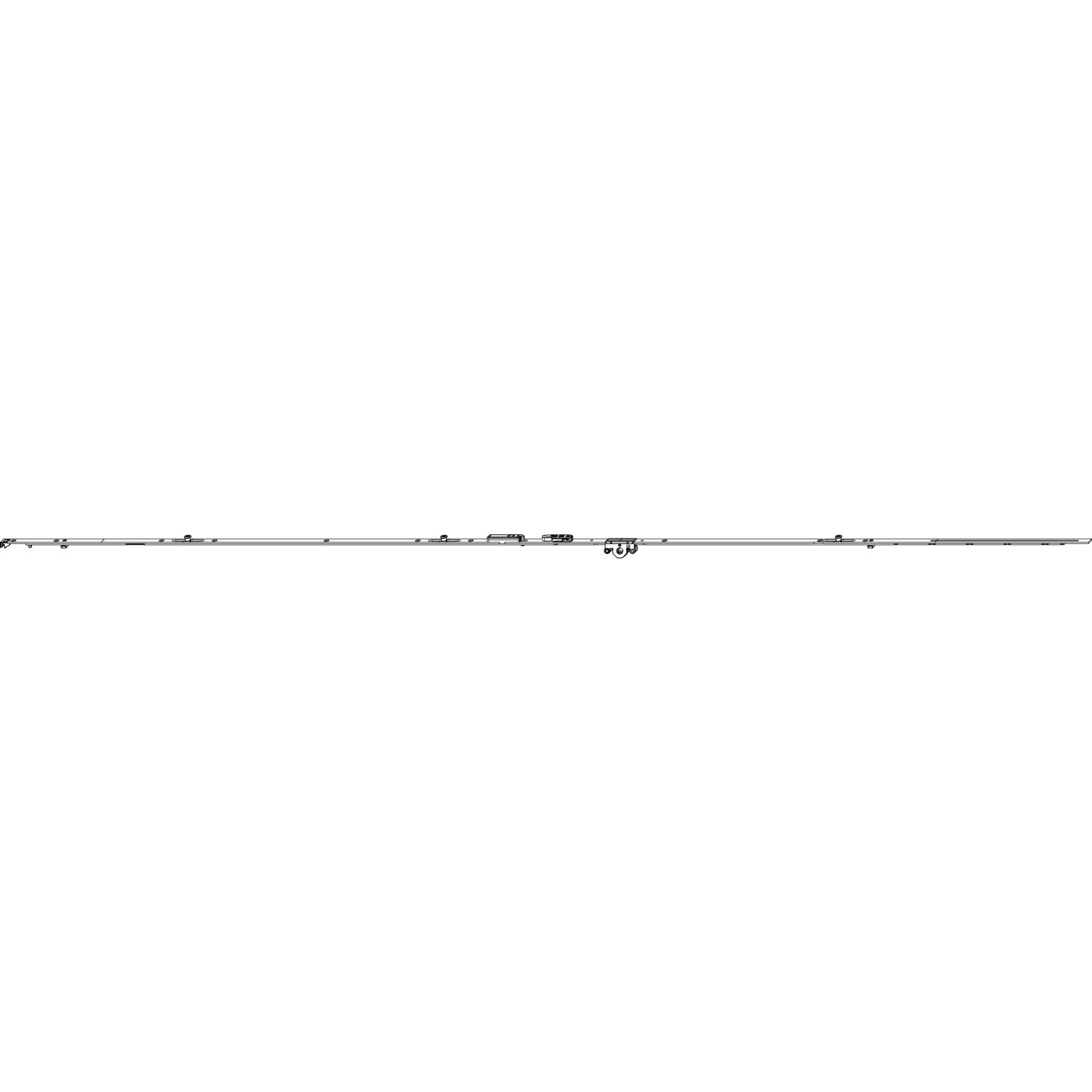 MACO MM DK-Getriebe fix, DM 15 mm, 3iS, FFH 1951-2200 mm, TS (201843)