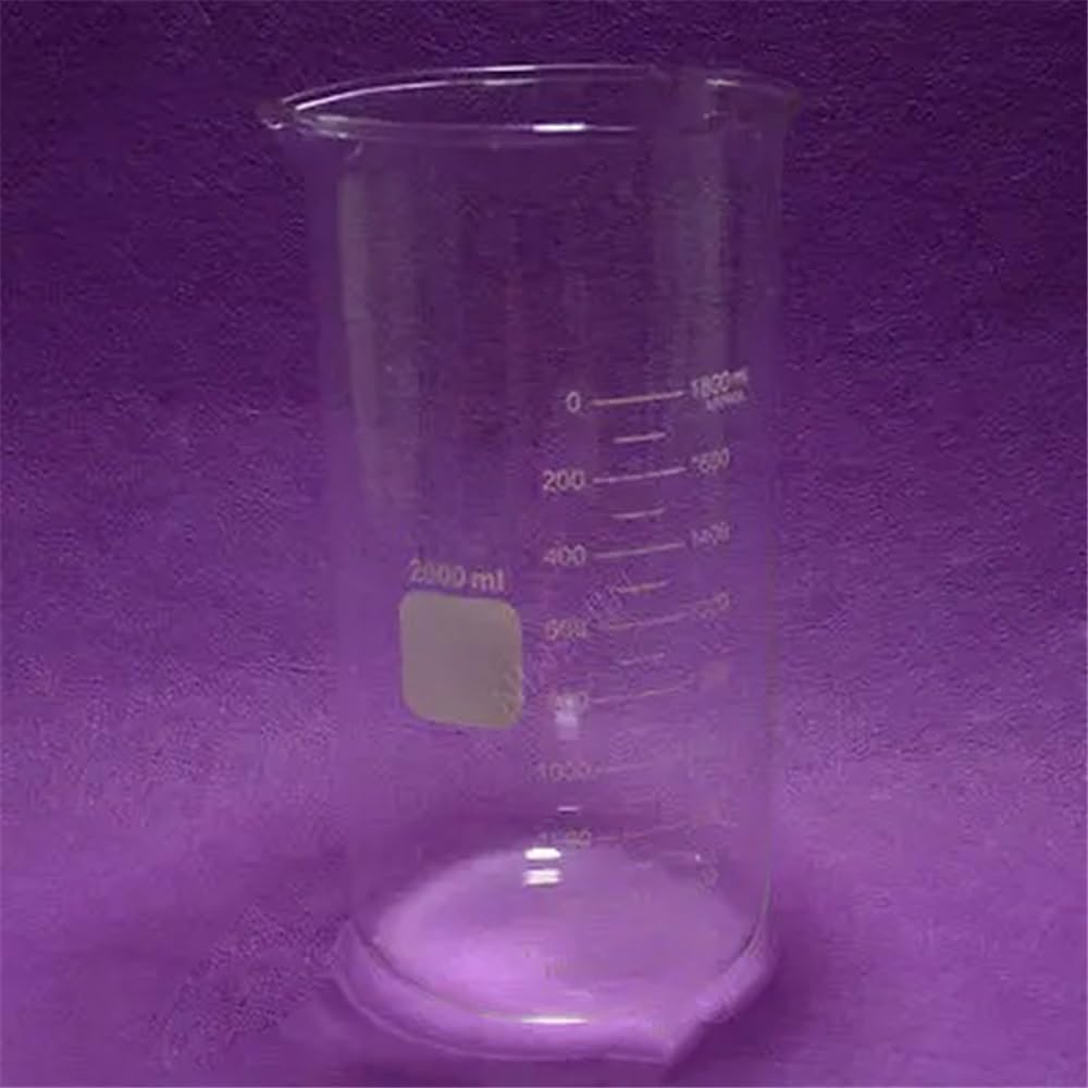 Laborglaswaren 2000 ml Becherglas, hohe Form, Becherglas, Laborglas