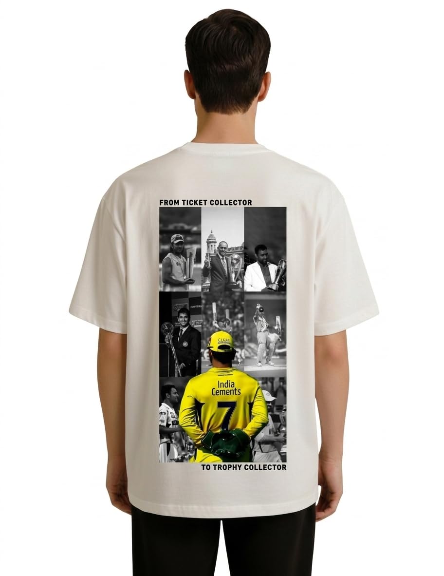 Buy The Surds Trophy Collector Oversized T-Shirt | Cricket Fan