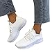 Soft Knit Lace Up Sneakers for Women All Day Comfort Non Slip Casual Lightweight Footwear with Arch Support for Gym Travel Commute Errands Weekend Outings Daily Fashion Spring Outdoor Wear Beige