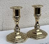 80-318 - Candelabro (2 unidades, latón), color dorado