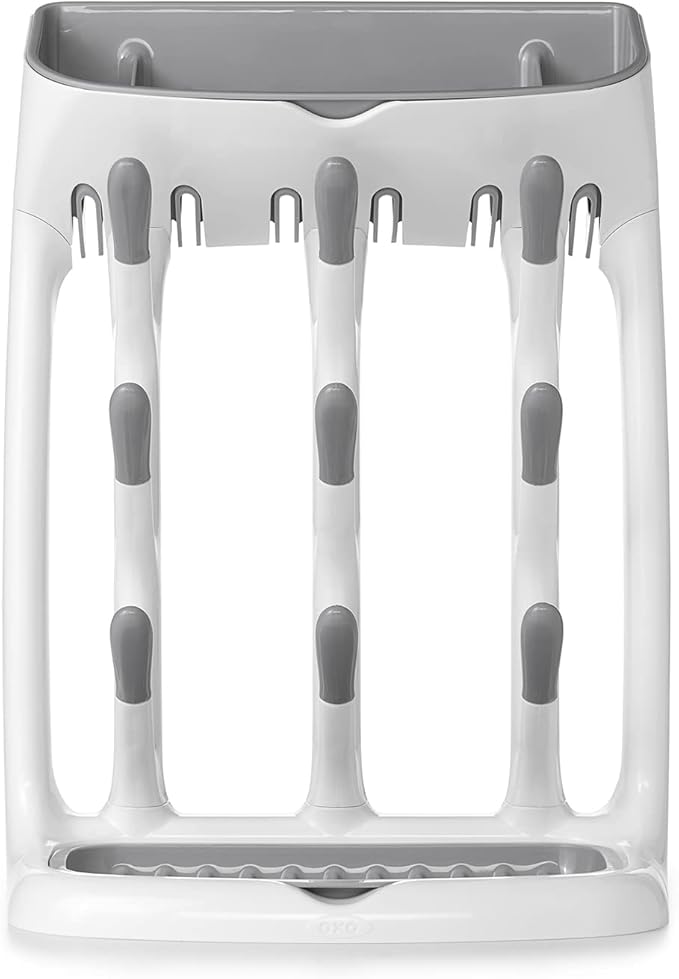 OXO TOT Space Saving Drying Rack, Grey Baby