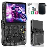 HONGHCL Consola Portátil Retro - 3.5in Consola de Juegos Portátil con Tarjeta TF de 64G, Sistema Emulador Preinstalado,...