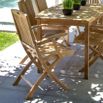 Monterey Folding Arm Chair Set of 2