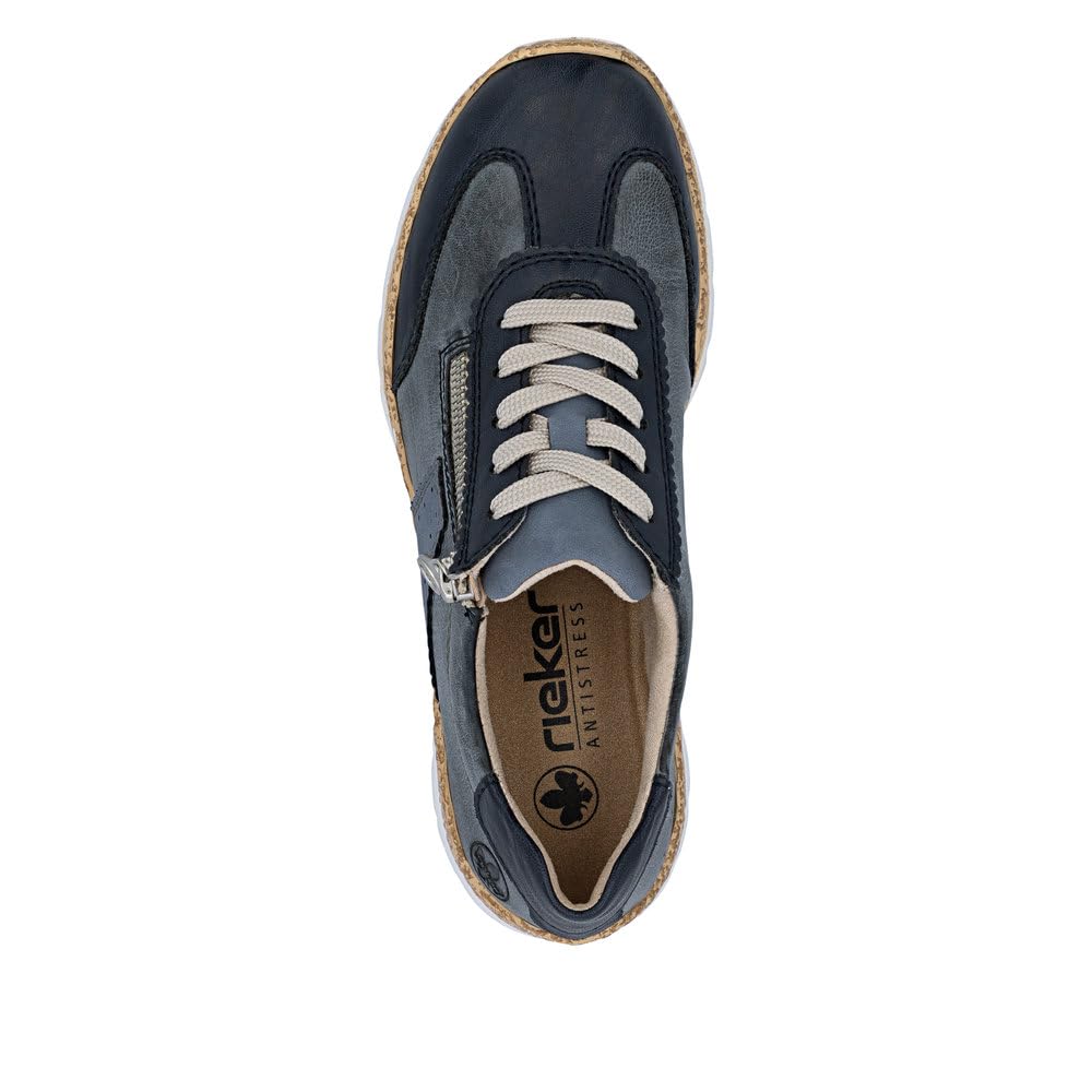 Rieker Damskie półbuty typu sneakers N4221, damskie półbuty