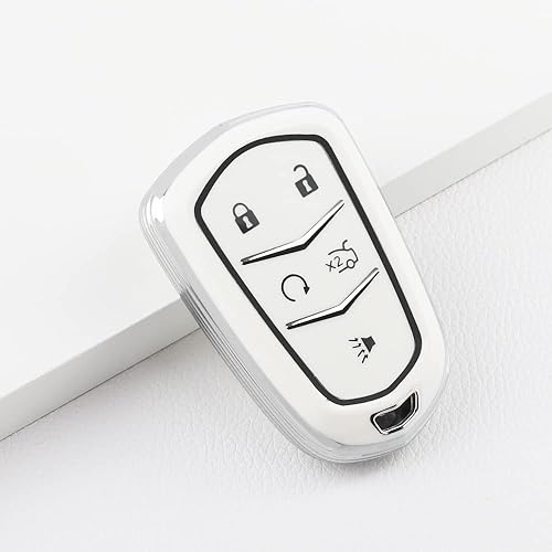 Miniatura 6 de 1797 Funda para llavero para Cadillac XT5 XT4 XT6 CTS ATS CT6 XTS SRX, accesorios para control remoto de automóvil, protector femenino lindo de 5