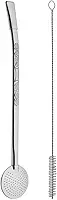 Bomba Inox chimarrão Desenhada 23Cm