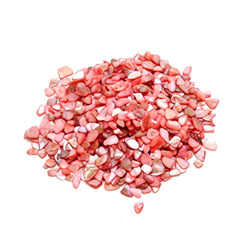 Darice 1406-70 Crushed Small Shells, 16-Ounce, Coral