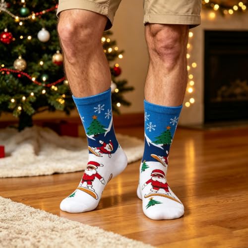 Cozy Warm Fuzzy Socks, Cute Chirstmas Fuzzy Socks for Women Holiday Gifts - image 3