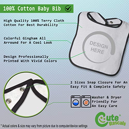 Toddler & Baby Bibs Burp Cloths Others Jelly Bean Funny Humor Cotton Baby Items for Baby Girl & Boy White Black Design Only2