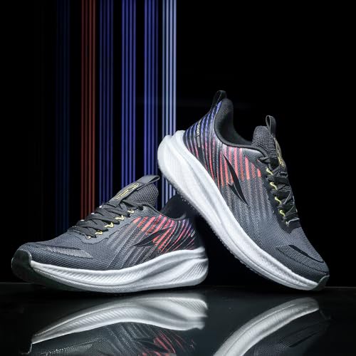 Image of ASIAN Hypercushion-05 Men's Running Shoes | Memory Foam Cushioning, TPR Grip Outsole, Breathable Knit Upper & Lightweight Comfort for Daily Runs, Gym & Training