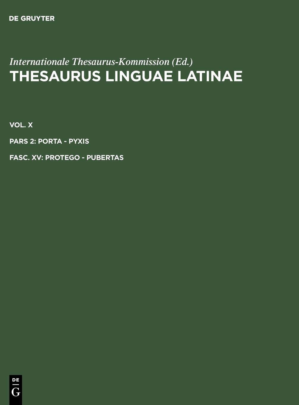 Protego - Pubertas (Latin Edition)