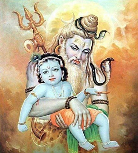 Samriddhi Krishn Shankaracharya Guru Vinyl Poster for Bedroom PosterAnd Room, Family Poster, Living Room Poster, Wall Décor Poster