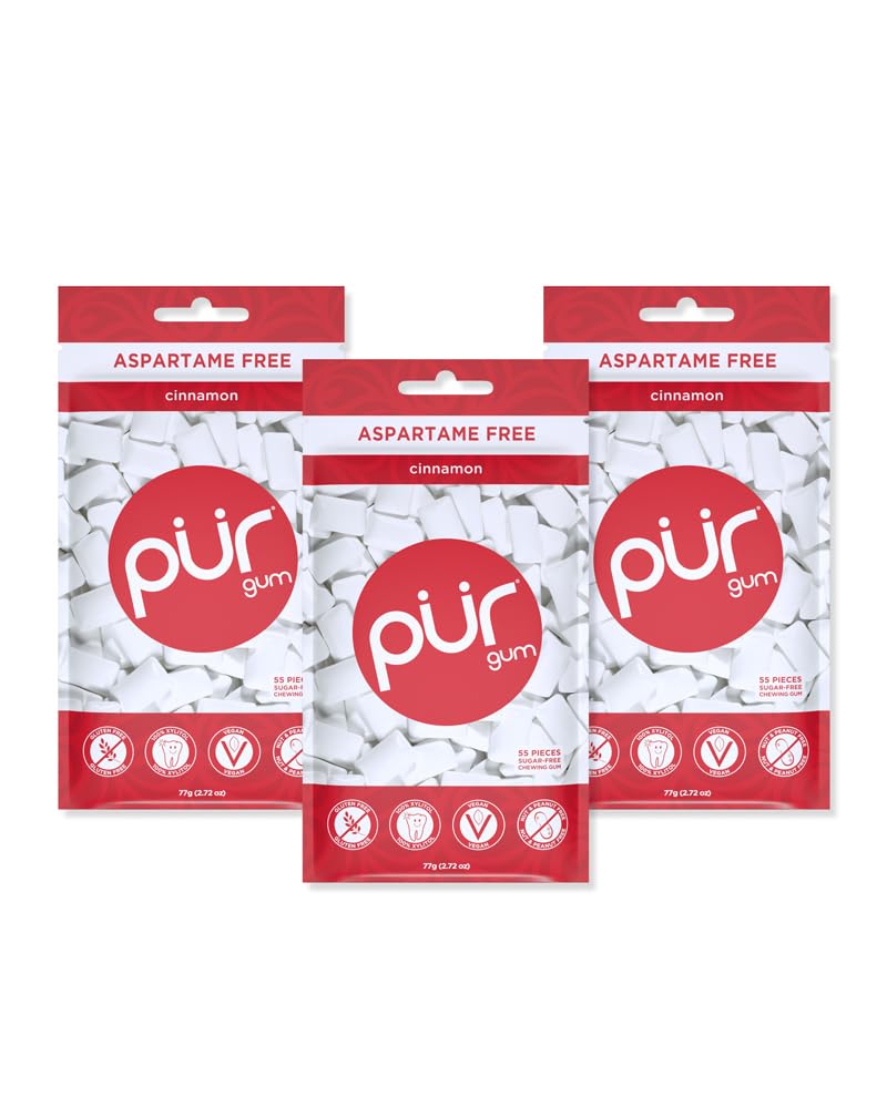 Buy PUR Gum Aspartame Free Chewing Gum 100 Xylitol Sugar Free