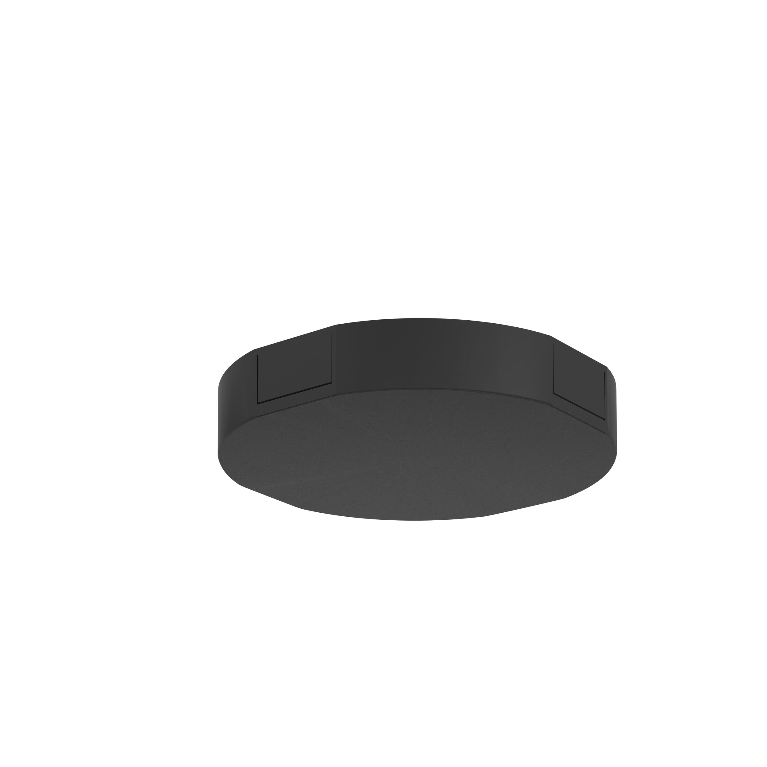Eglo Power Feeder for Easy Track Rail System, Supply Rail, Ceiling Light Accessory, Black Plastic