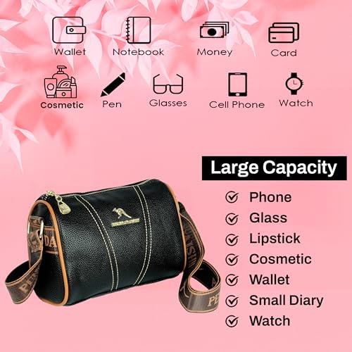Image of Storite Women's Crossbody bag for Women - Stylish, Spacious & Versatile with Adjustable Strap and Zip Closure, Perfect for Work & Travel