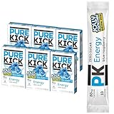 Pure Kick Singles To Go, Jolly Rancher Blue Raspberry, Energy Drink Mix, 6 Sticks Per Box, 6 Boxes (36 Single Servings)