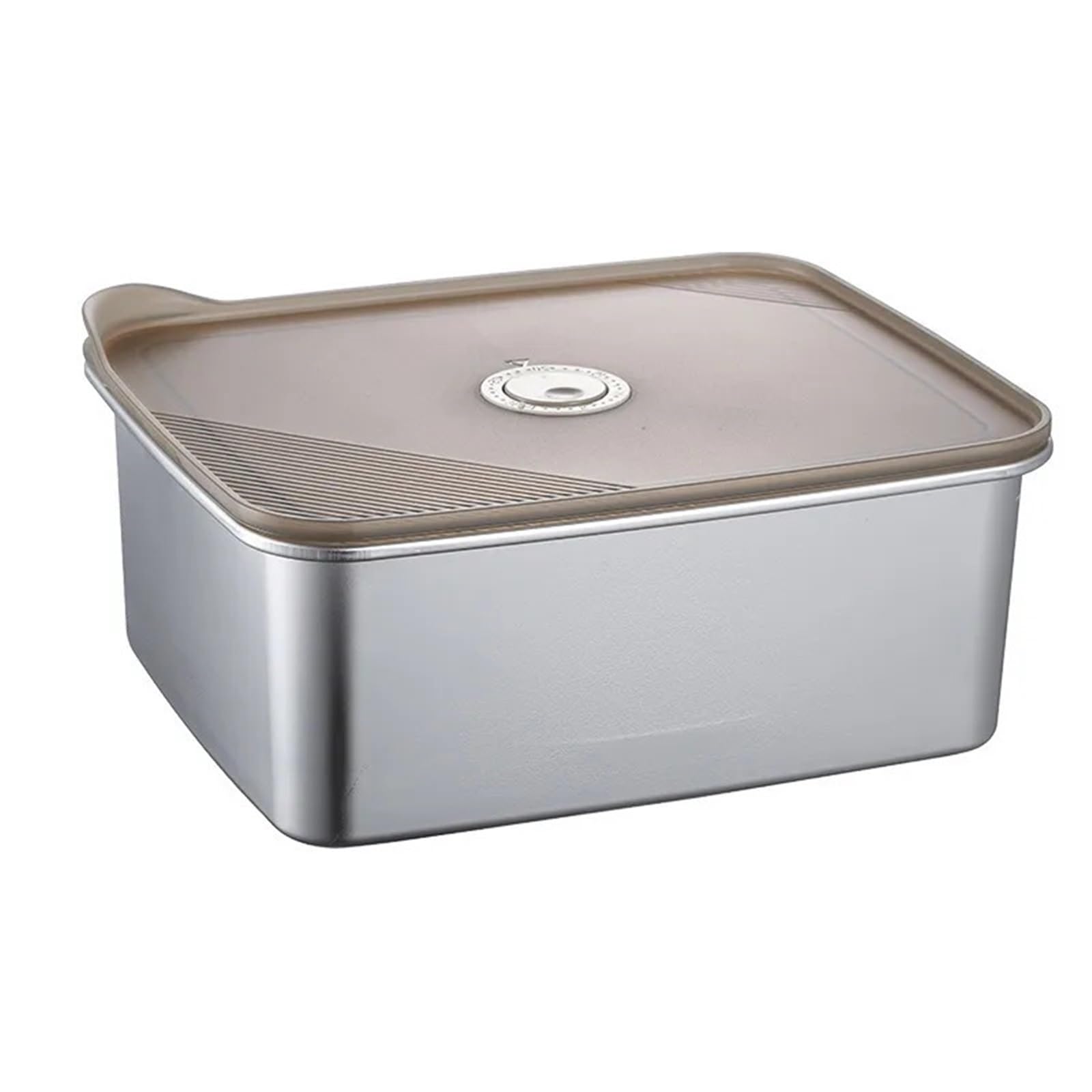 Fiambrera De Acero Inoxidable Lonchera de acero inoxidable sellada con compartimento for verduras y refrigerador, ideal for guardar comida especial, bento, picnic estudiantes(1700ml 1pcs)