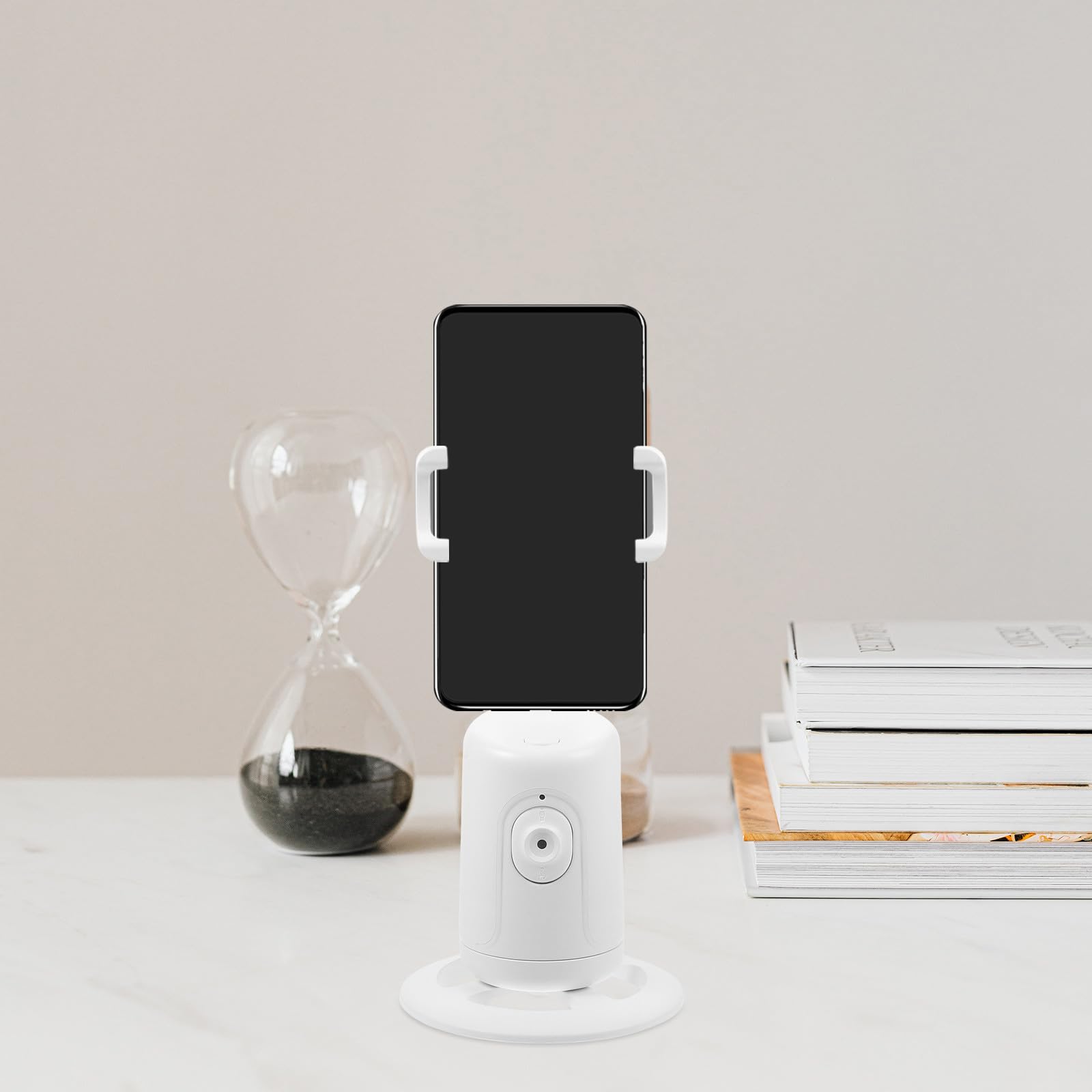 HANABASS Soporte para Teléfono Inteligente 360° Seguimiento Facial y Selfie