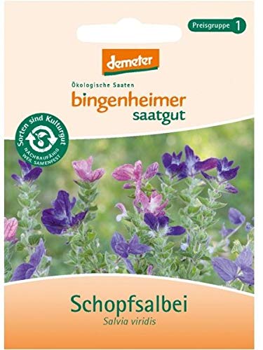 Bingenheimer Sage, Organic, 1 Portion Bag 0.40 g - Enough for Approx. 120 Plants
