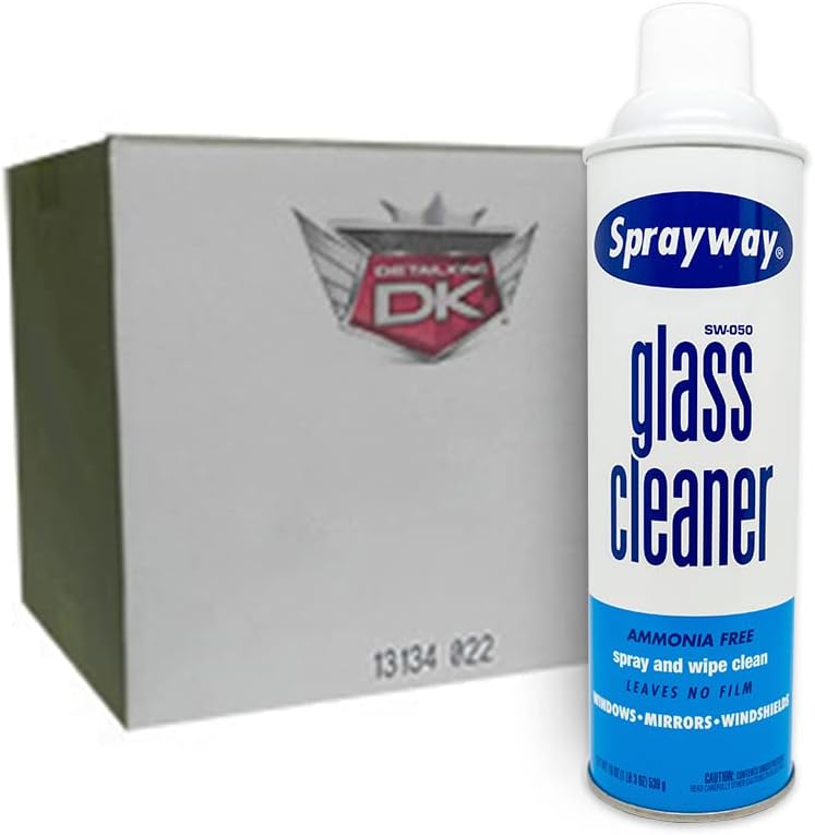 Detail King Sprayway Streak Free Glass Cleaner Spray (12 Pack)