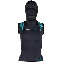 Henderson Womens Greenprene Hooded Vest - Size 10, Black