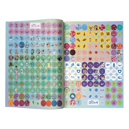 500 adesivos Stitch