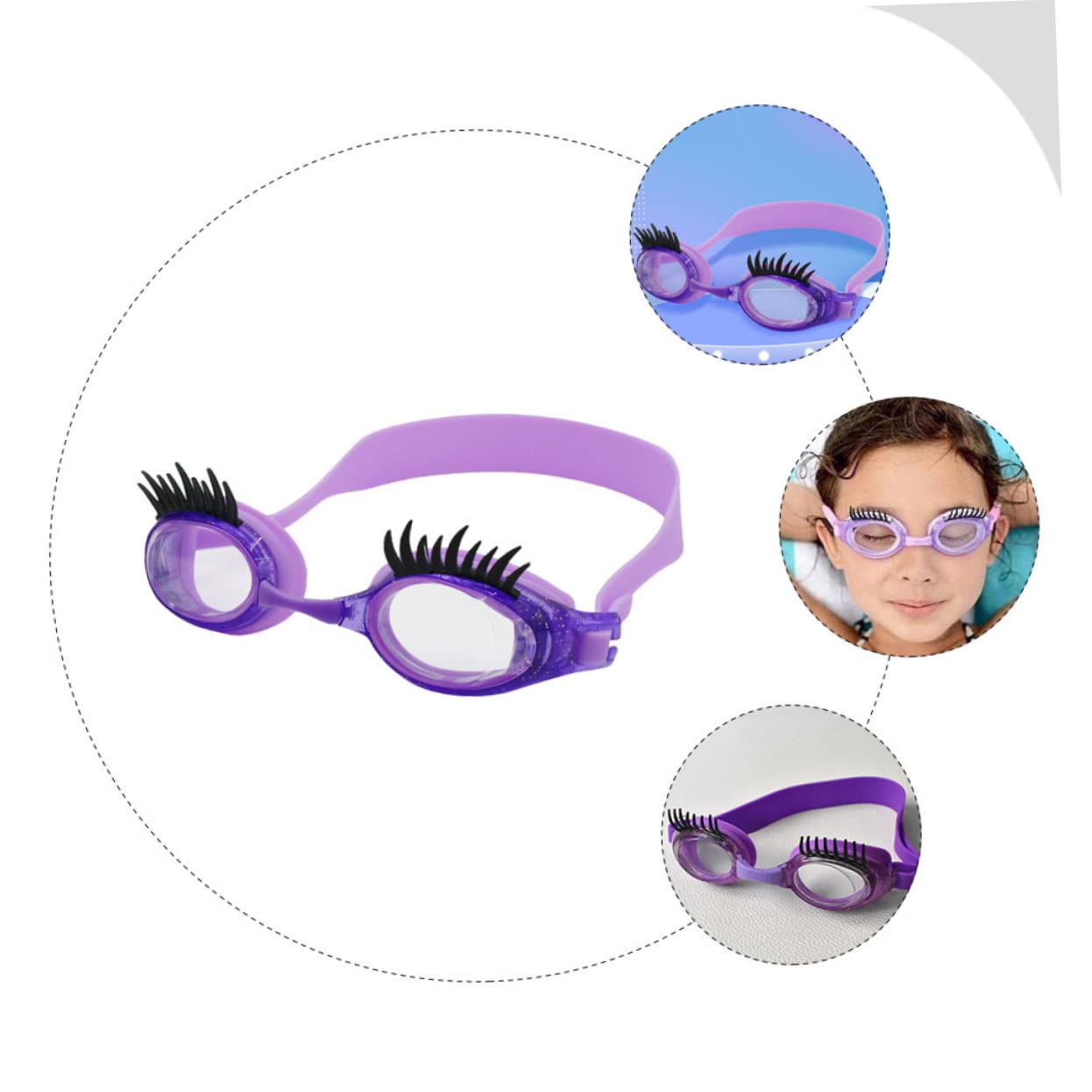Toddmomy 2Pcs Gafas De Natación Niña Gafas De Seguridad Para Niños Speedo Gafas Al Aire Gafas Para Nadar Niños Ropa Niños Gafas Para Nadar Gafas De Natación Gafas