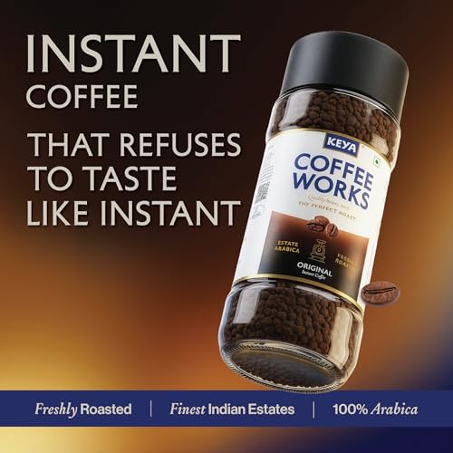 Image of Keya Premium Instant Coffee 100g -Premium Blend | Smooth & Strong Taste | Rich Aroma| Flavor Cafe-Style | Quick & Convenient Brew Easy to Prepare Instant & Convenient