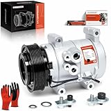 A-Premium AC Compressor with Clutch- Compatible with Toyota Tacoma 2.7L 4.0L 2005-2015