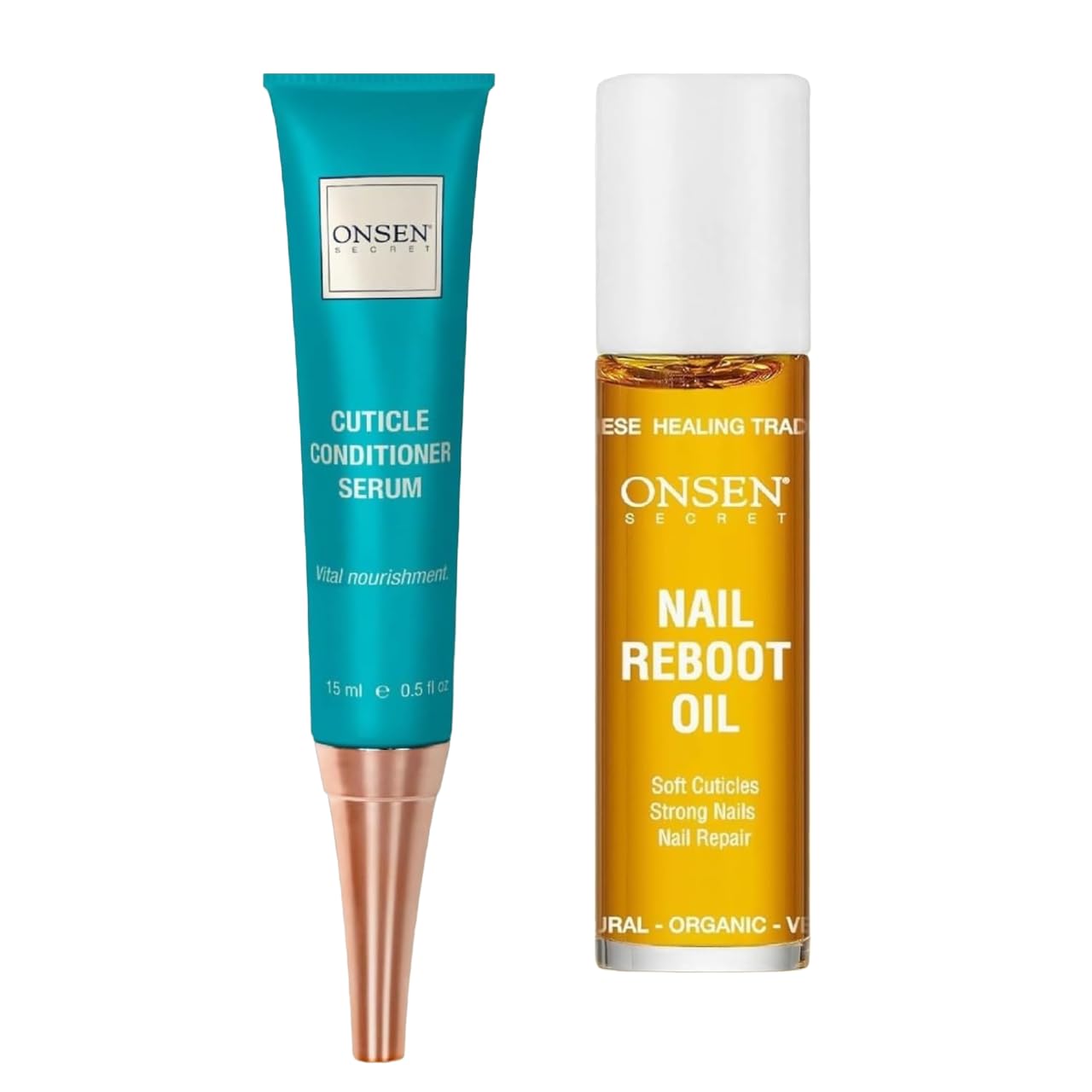 Onsen Secret Nail Reboot Duo Treatment for Damaged Nails