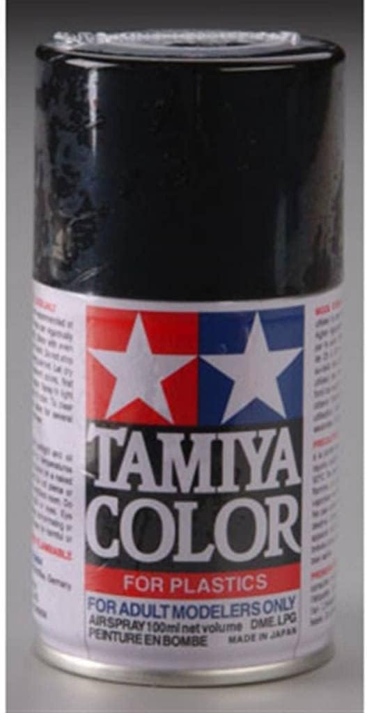 Tamiya 85006 Lacquer Spray Paint, TS-6 Matt Black - 100ml Spray Can