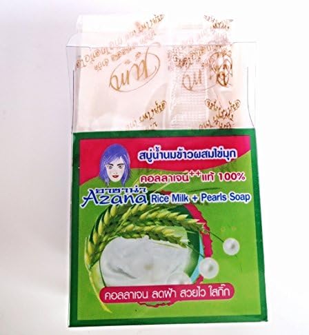 60 g. Jasmine Rice Milk Plus Collagen Pearl Extracts For Body Face Washing