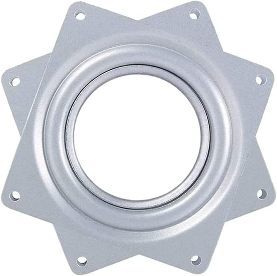 Piastra Girevole A 360° Con Cuscinetti A Sfera - Portata 150 Kg, Per TV, Monitor, Giradischi, Mobili | Nero - Foto 9