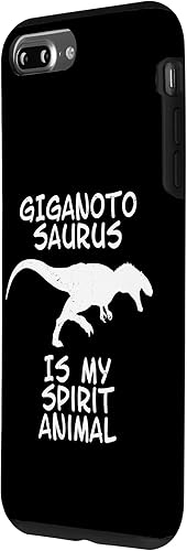 Vista 29 de Funda Giganotosaurus para iPhone SE (2020) / 7 / 8 Giganotosaurus is my spirit animal, Giganotosaurus