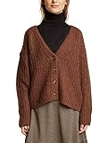 Estándar Esprit 100ee1i334 Chaqueta de Punto, 214/marrón 5, L para Mujer