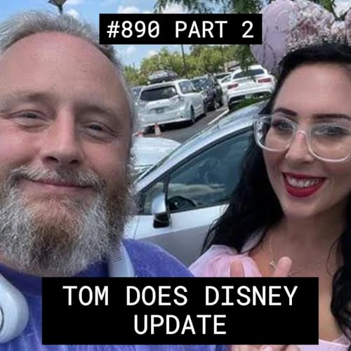 Tom Does Disney Update Podcast Por  arte de portada