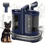 Carpet Cleaner Machines,Portable Upholstery Cleaner Machines,18Kpa Powerful Suction Pet Stain Machine,450W Deep Spot Cleaning Machines for Couch,Car Seats,Upholstery&Furniture,15.8ft Cord