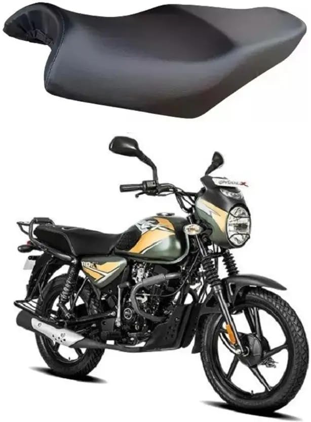 Ask CT 100 PU Leather Waterproof Durable Bike Seat Cover for Protect from Rust and Dust CT 100 (Black)-image-23