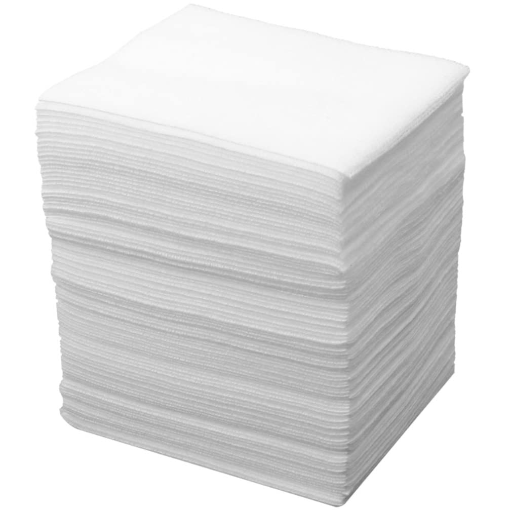 SEWACC 400pcs Makeup Remover Pads Non-woven Fabric Wipes Removal Pad Face Washing Cloth Tissue for Eye Lip Mouth Cleaning Skincare 10cm